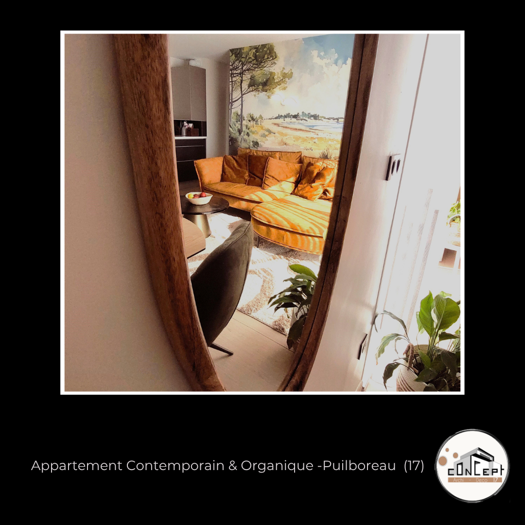 amenagement intérieur- appartement complet- moderne et naturel- puilboreau -